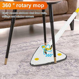 360° Rotating Self-Cleaning Flat Mop + 6pcs Rag