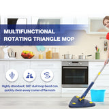 360° Rotating Self-Cleaning Flat Mop + 6pcs Rag